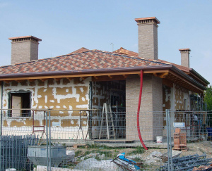 Casa in costruzione
