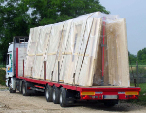 Trasporto strutture prefabbricate
